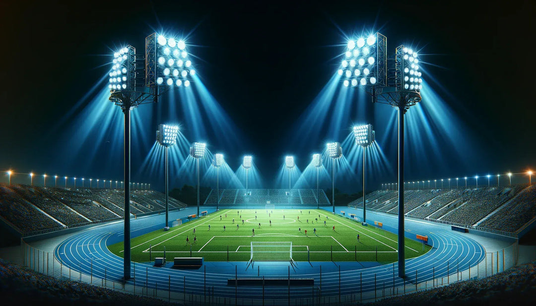 High Color Rendering Index (CRI): Reproducing the true colors of the competition venue