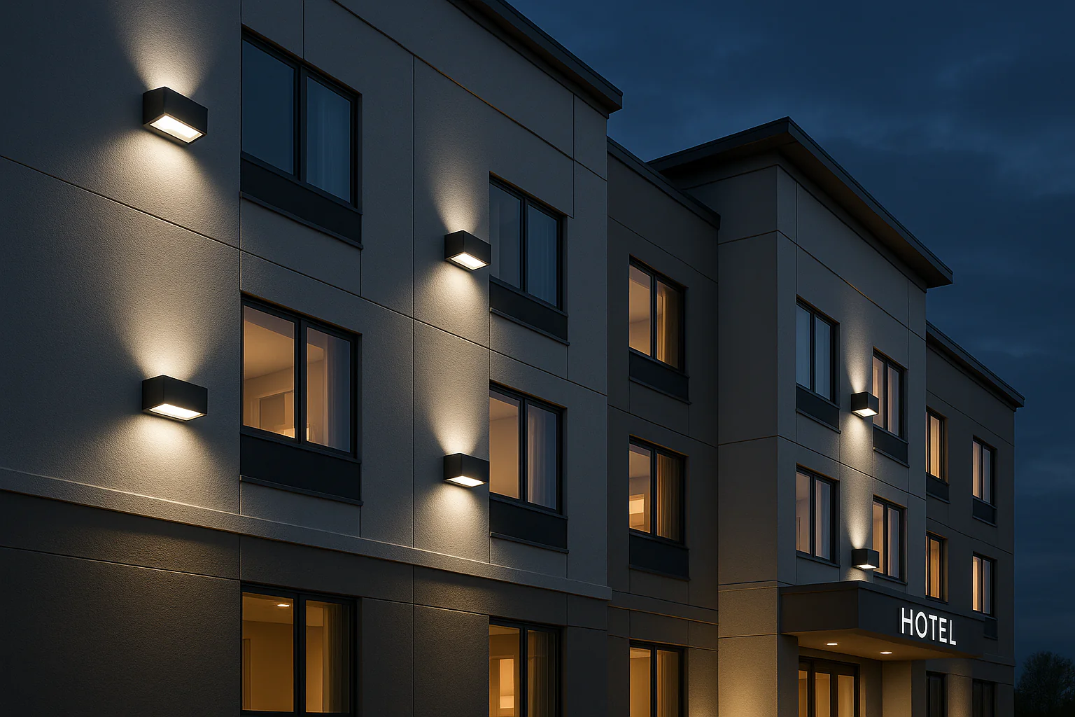 LED Flood Lights & Wall Packs for Outdoor Security