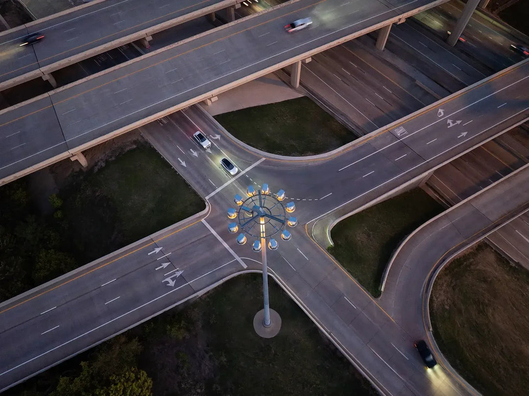 High Lumen Output LED High Mast Lights