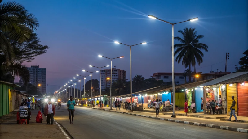 ZC Lighting LED Street Light Smart Manufacturing Illuminates the World's Crossroads