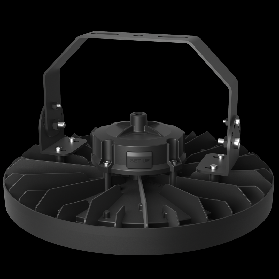 Black LED UFO High Bay Light HB12 with stand