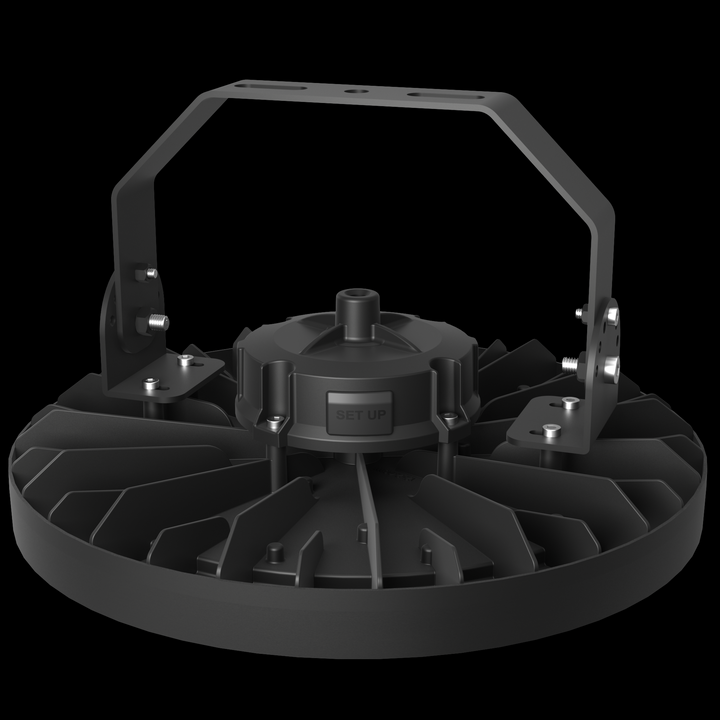 Black LED UFO High Bay Light HB12 with stand